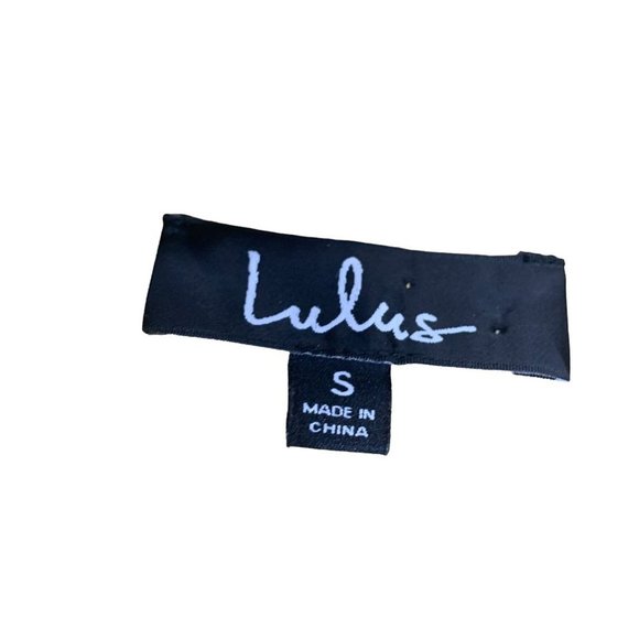 Lulus Chartreuse Gauze Long Sleeve Button Up Neck Tie Top Small - Picture 3 of 10